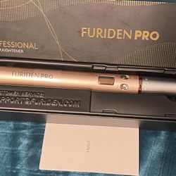 BRAND NEW IN FURIDEN Professional Salon Quality Hair Straightener, Hair Straightener and Curler 2 in 1, Flat Iron Curling Iron in One, Fast Results 