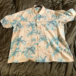 100% Silk Hawaiian Vintage Shirt
