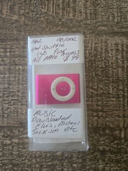 Apple iPod Shuffle 2nd Generation 1gb Pink In Original Retail Box