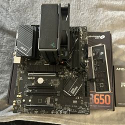 Motherboard And CPU Combo 