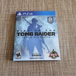 PS4 Rise Of The Tomb Raider 20 Year Celebration 