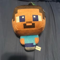 NEW W/ TAGS Minecraft Steve 7"