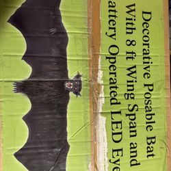 Halloween Vintage 8ft Bat