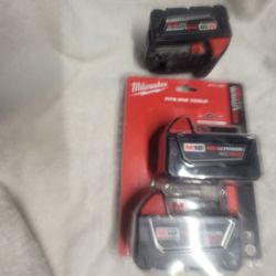 Milwaukee 3 batteries xc3.0
