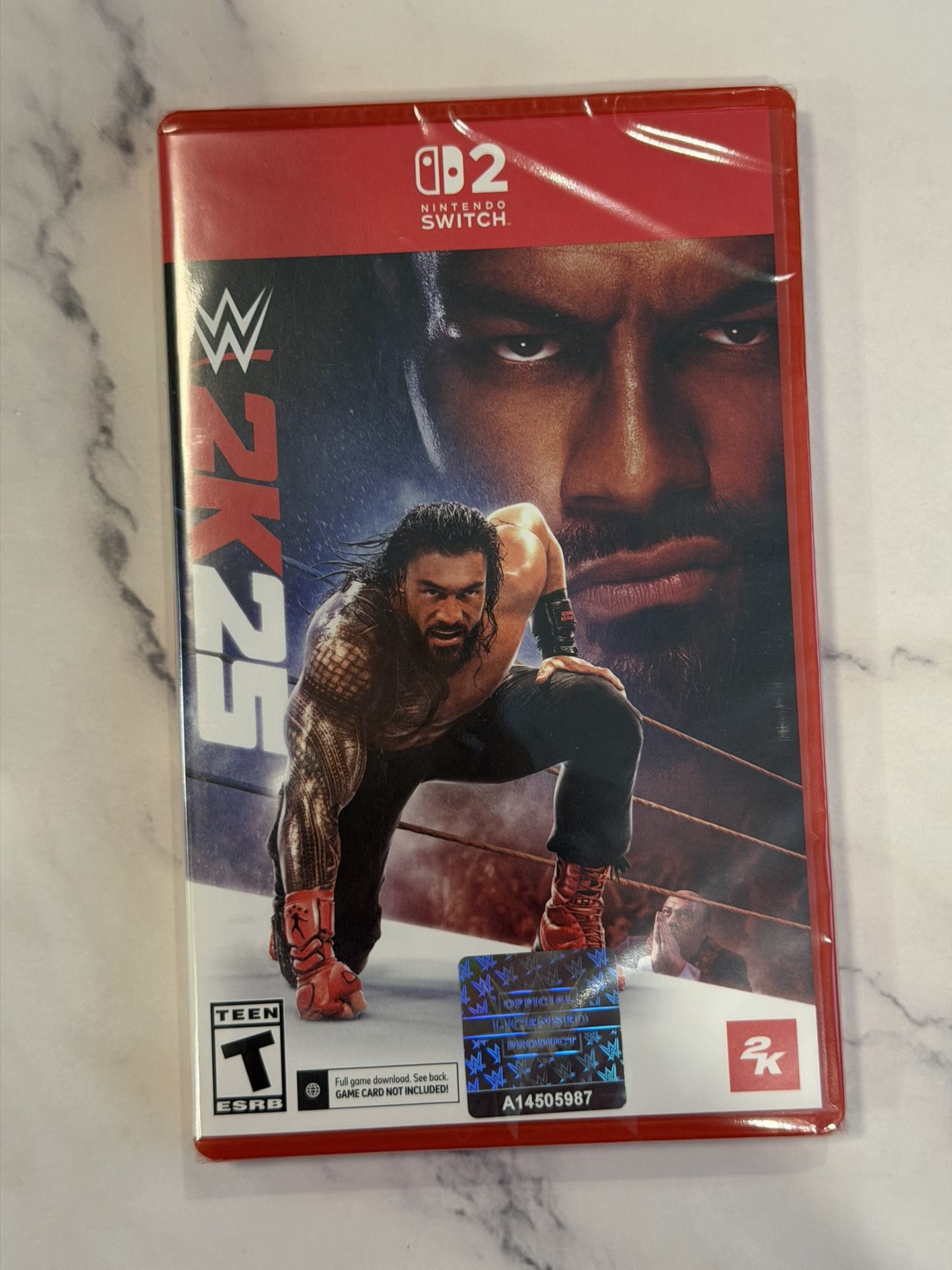 WWE 2K25 Nintendo Switch 2 (Code In Box) NEW & SEALED