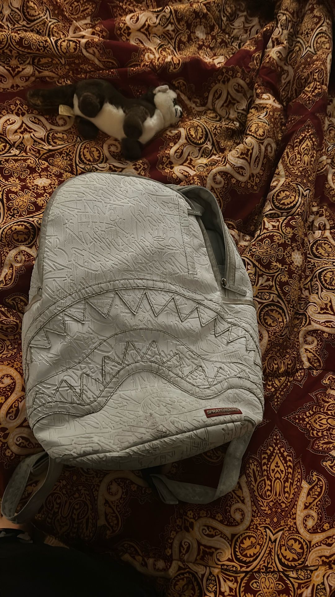White Sprayground Backpack