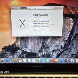 Macbook Pro Mid 2012