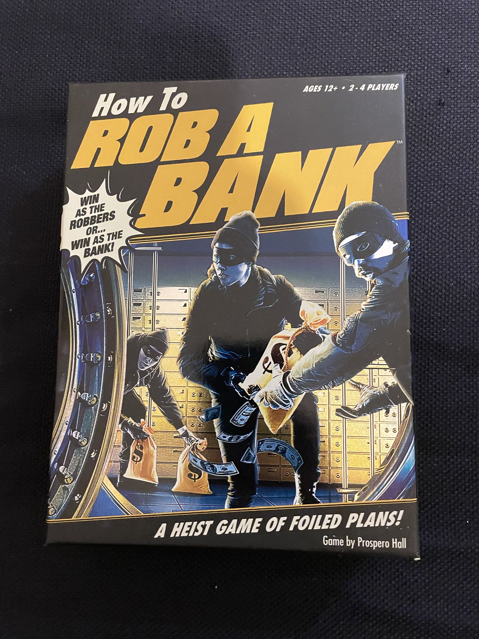 How To Rob A Bank Card Board Game New