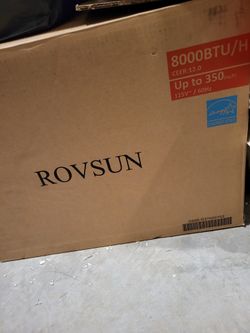 New In Box rovsun 8000 btu Window air conditioner