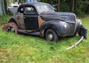 1939 Ford 2-Door Coupe Deluxe Project Car!