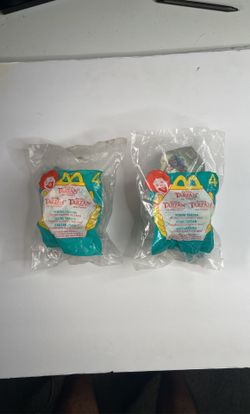 Two 2000 Tarzan #4 McDonald’s Happy Meal