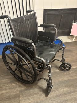 Proline Wheelchair and Two Button Walker