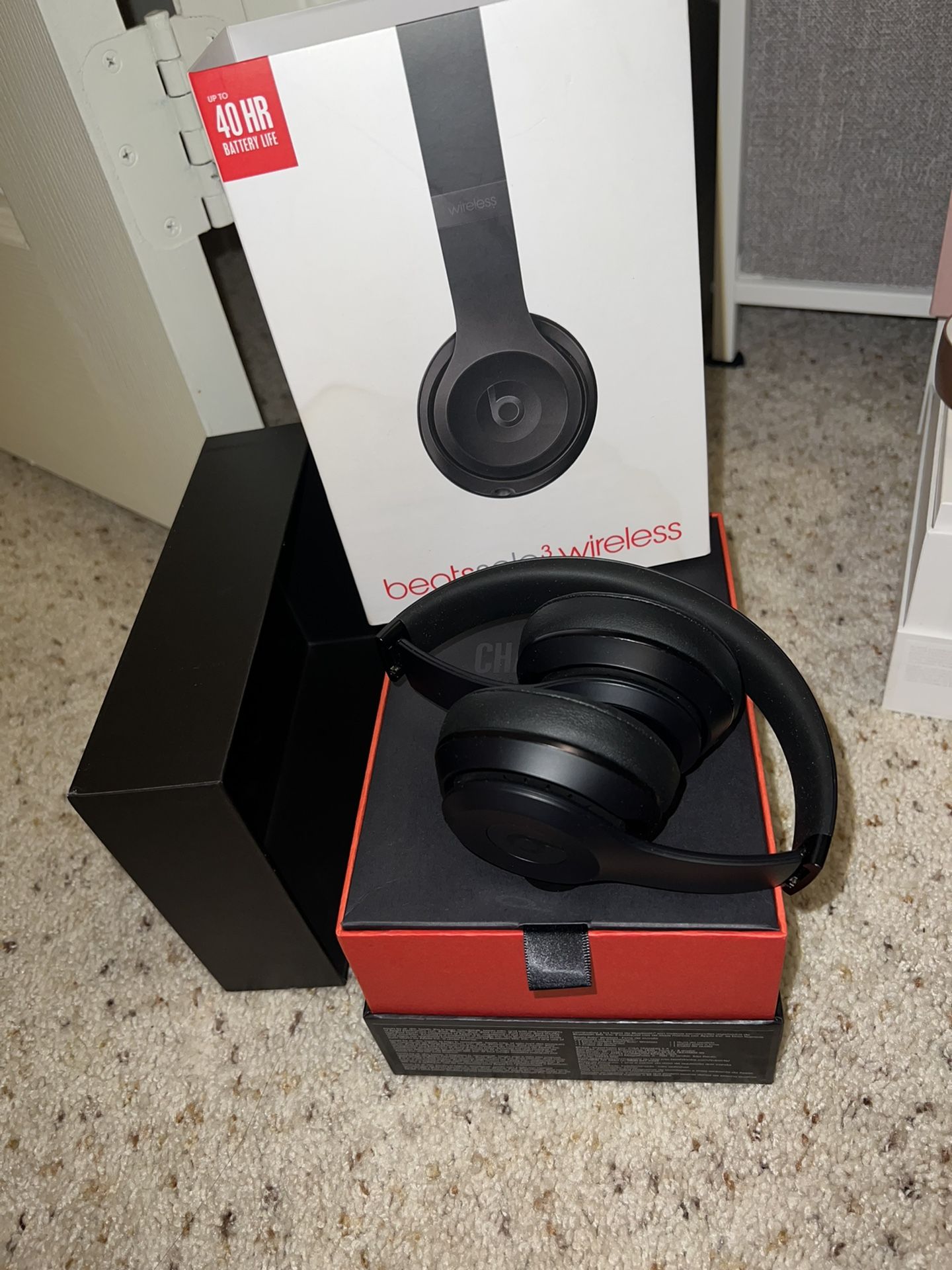 Matte Black Beats - Beats solo 3 wireless 