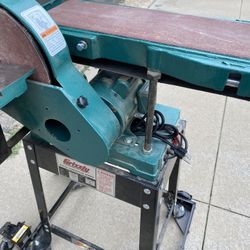 Grizzly Combo Sander - 9” Disc, 6” x 48” Belt