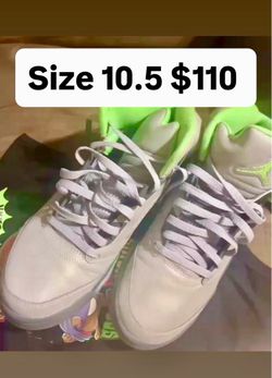 Jordan retro 5s green bean size 10.5