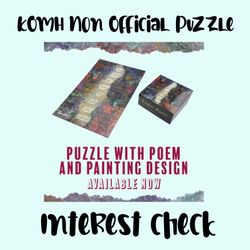 Taylor Swift KOMH Non Official Puzzle