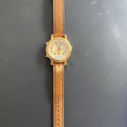 MICKEY MOUSE LORUS MUSICAL WATCH EXCELLENT CONDITION 