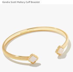 Kendra Scott Mallory Gold Plated Cuff Bracelet