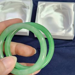 Jade Bangle Bracelet