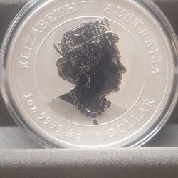 2021 Australia 1oz Silver. 