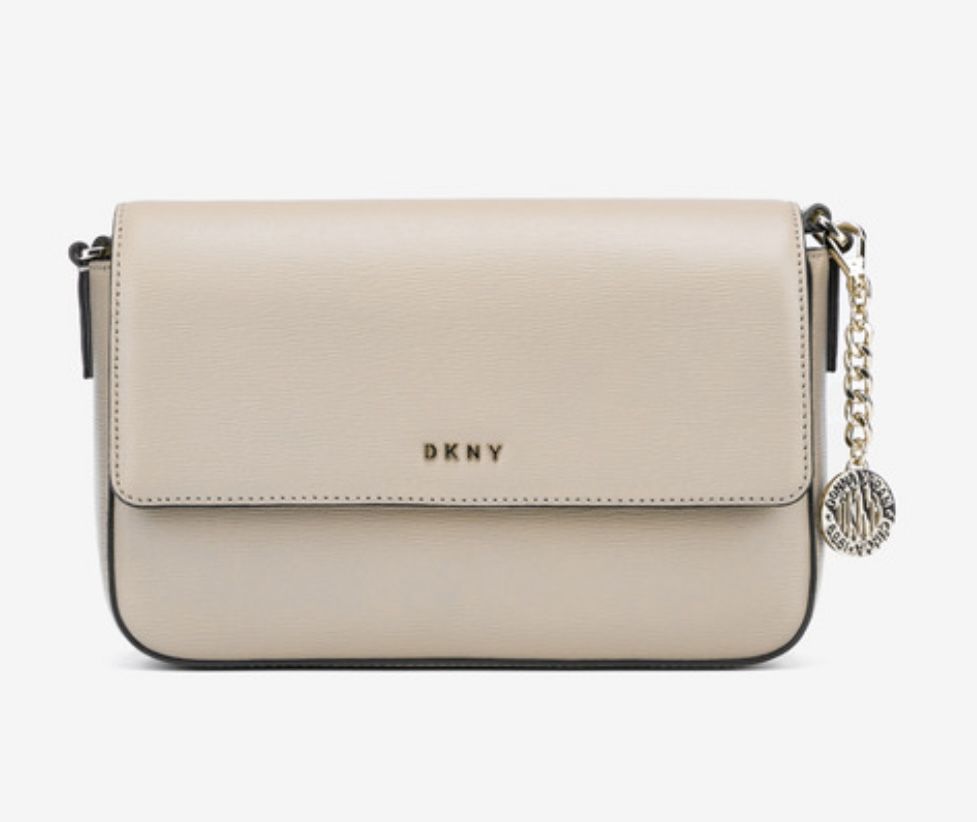DKNY Medium Crossbody Bag . Beige . New Without Tag