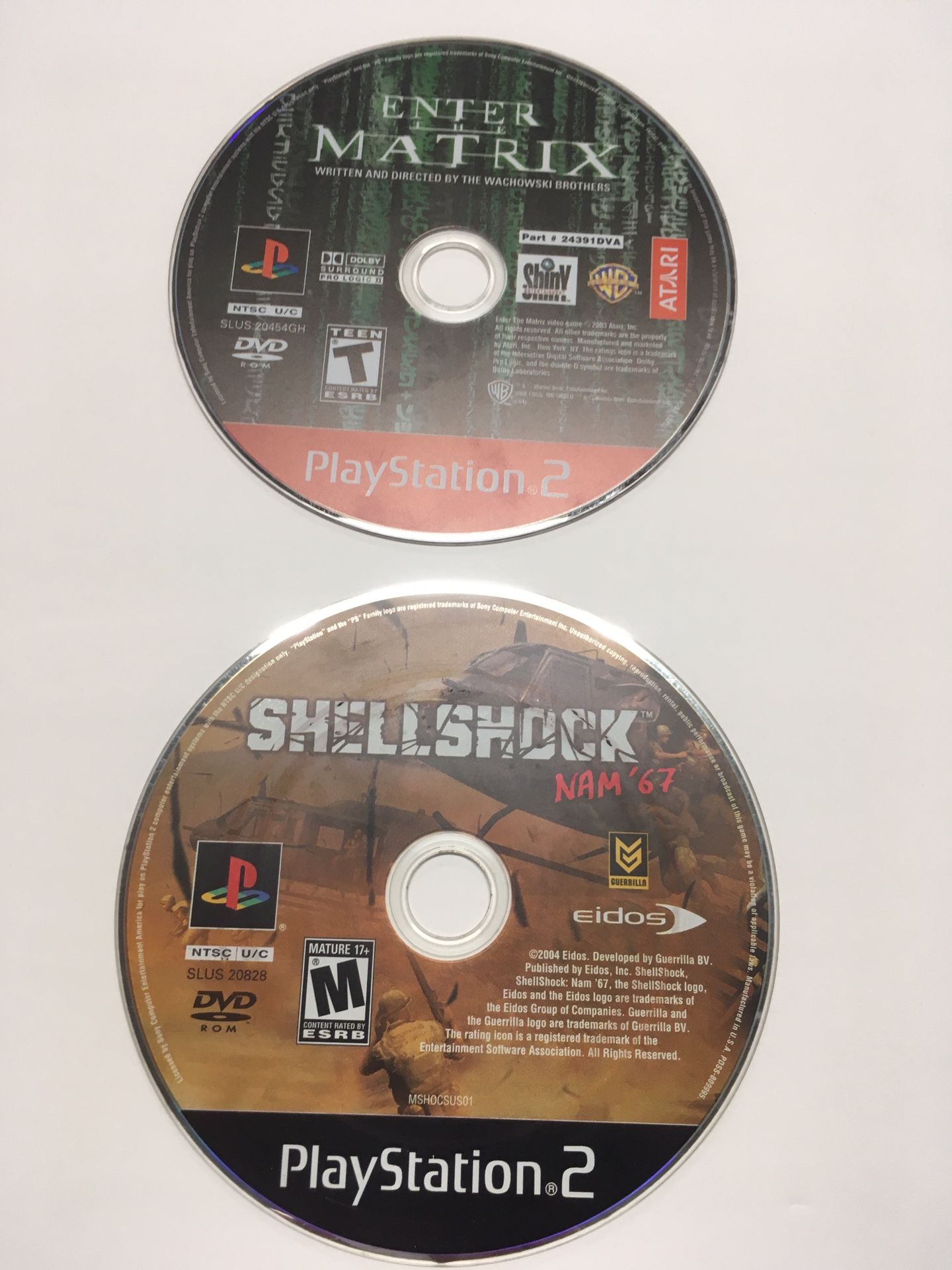 PlayStation 2 Games Lot