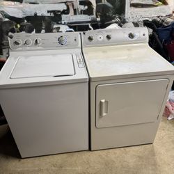 GE Top Load Washer And Dryer