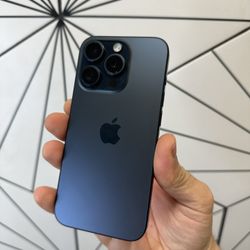 iPhone 15 Pro - 128GB - Blue Physical & E-sim Unlocked Excellent Condition