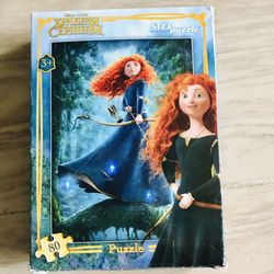 Disney Brave Heart (Храбрее Сердцем), 54 Pc, Girls, Age 3+, Russian,Step Puzzle