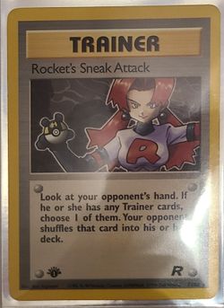 Pokemon card 1st edition