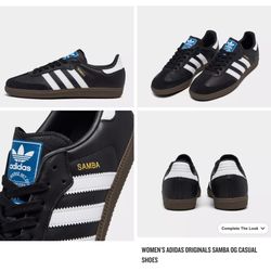 WOMEN'S ADIDAS ORIGINALS SAMBA OG CASUAL SHOES