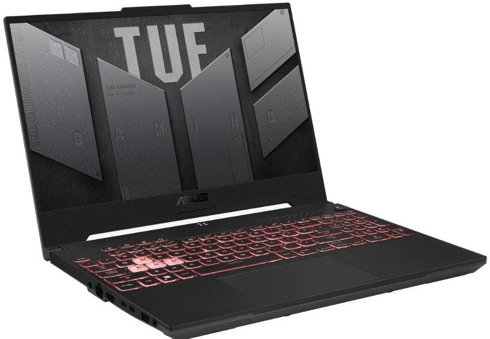 ASUS - TUF Gaming A15 15.6" FHD 144Hz Gaming Laptop-AMD Ryzen 7-8GB DDR5 Memory-NVIDIA GeForce RTX 3050 Ti-512GB PCIe SSD - Gray. Model: FA507RE-A15.R