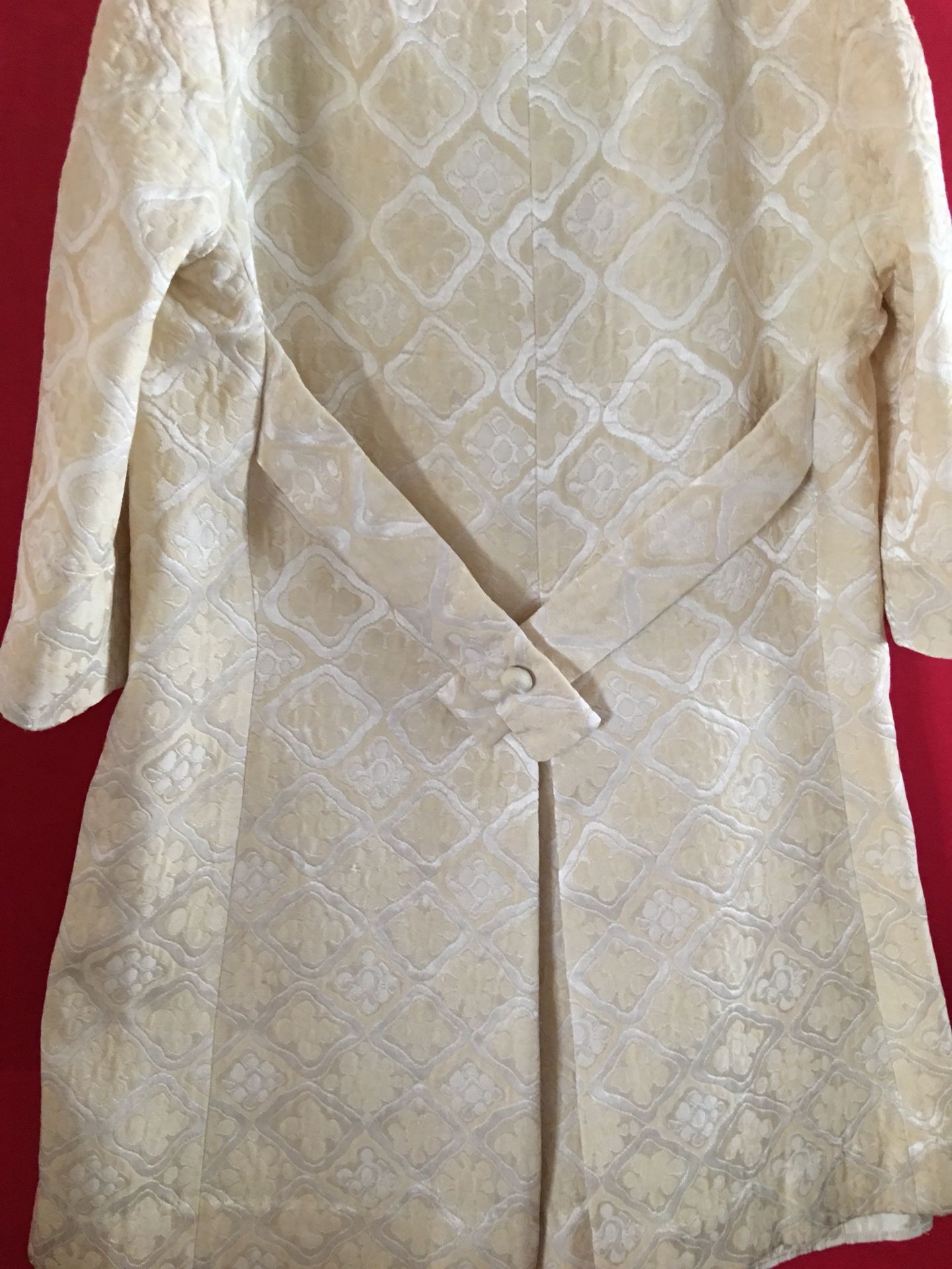 Adele Simpson Vintage Sample Dress &coat brocade