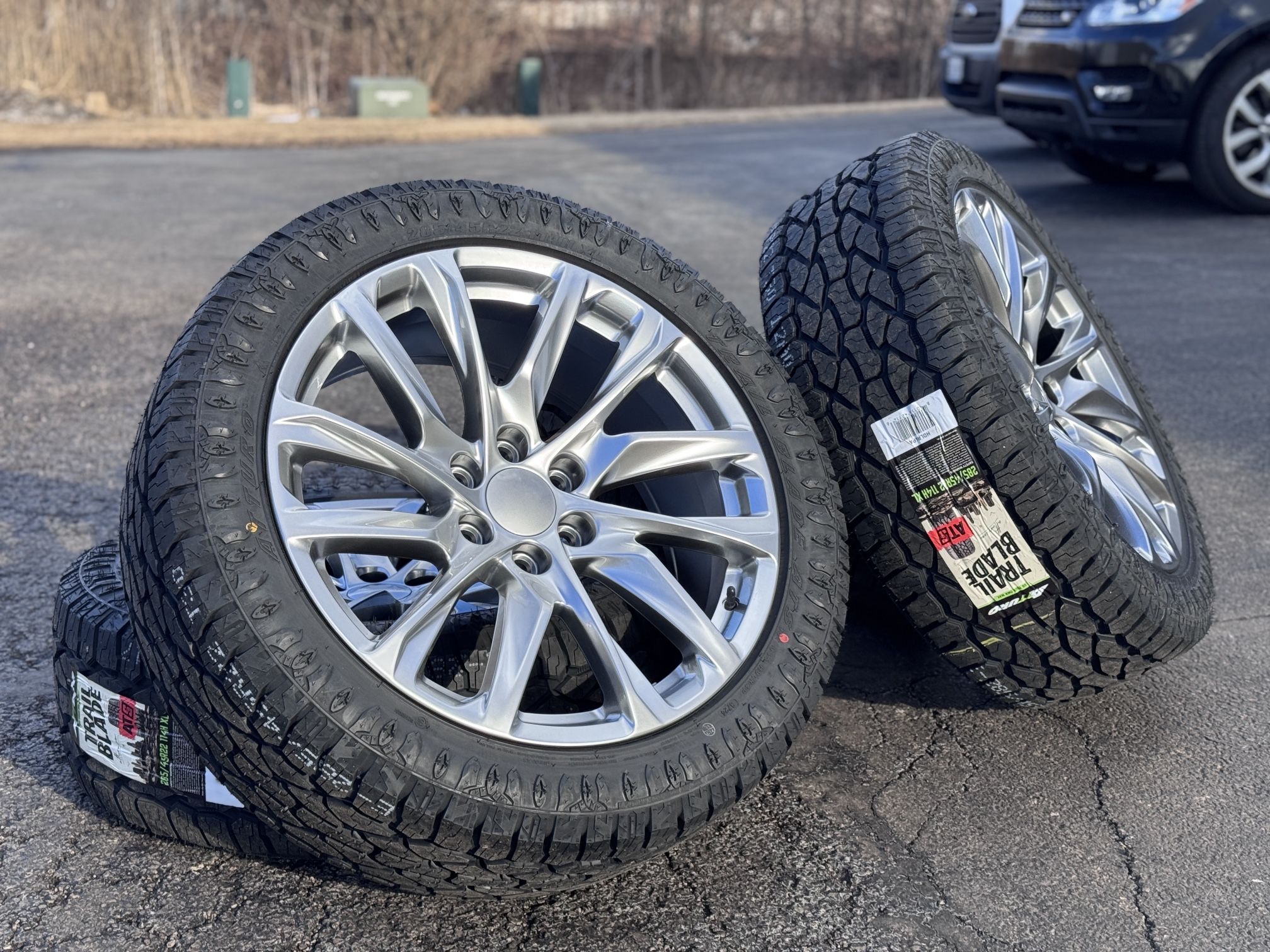 New 22" Chevy Wheels Denali GMC Yukon Tahoe Silverado Escalade 6x5.5