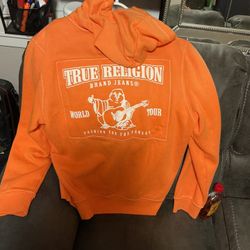 True Religion Zip Up Hoodie 