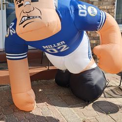 Football Inflatable At Game Time