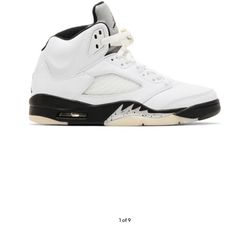 Jordan 5 “white Black” / Bapestas BLACK/White Bundle