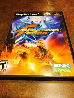 PS2 king of Fighters 2006