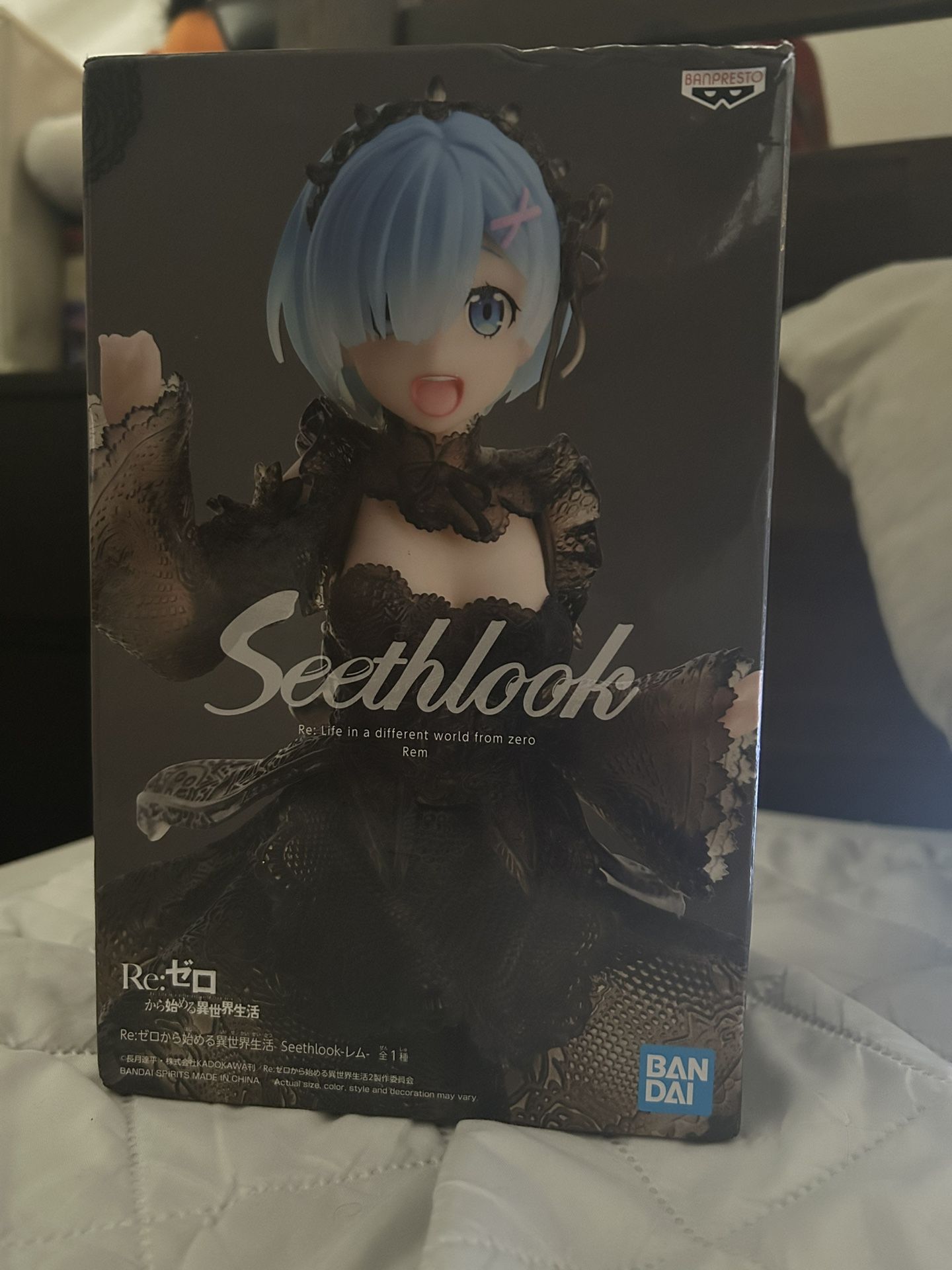 Re: Zero Starting Life in Another World Seethlook Rem Figure Banpesto NEW USA