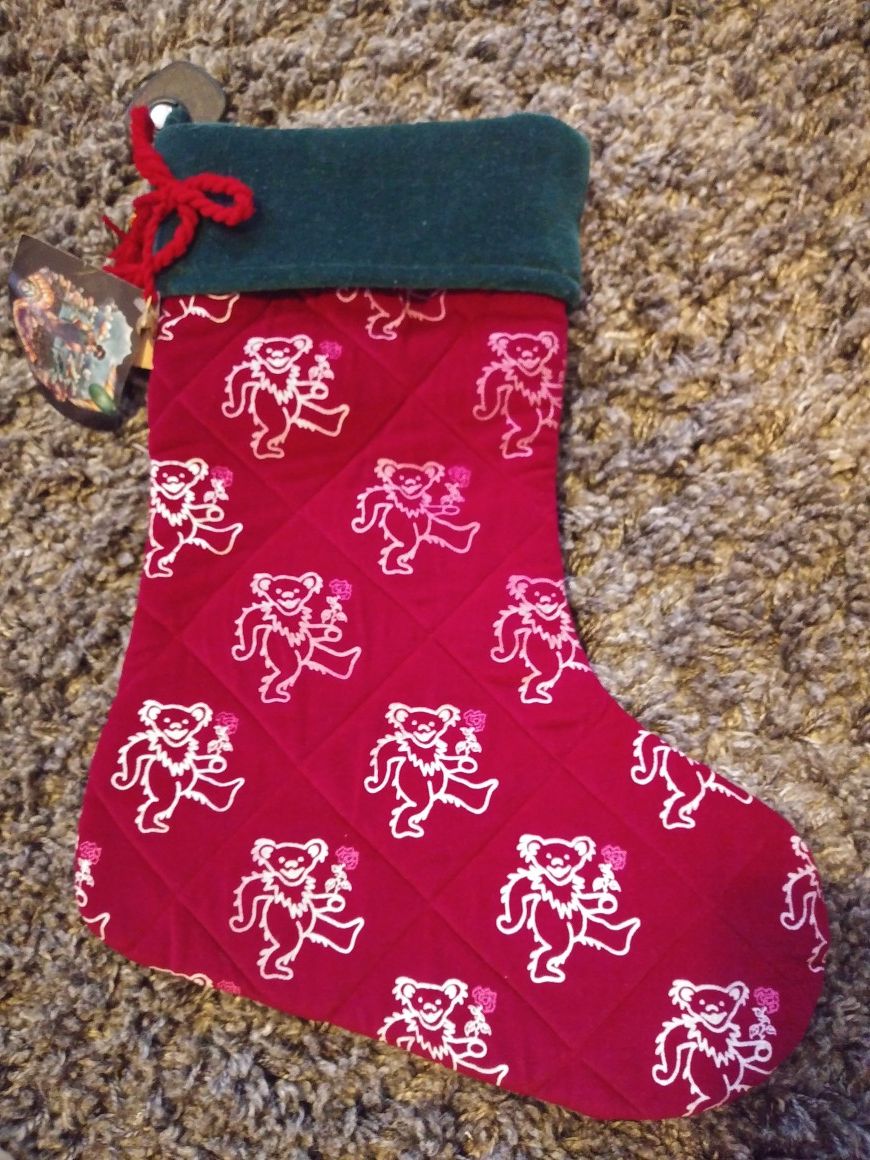 Grateful Dead Christmas Stocking