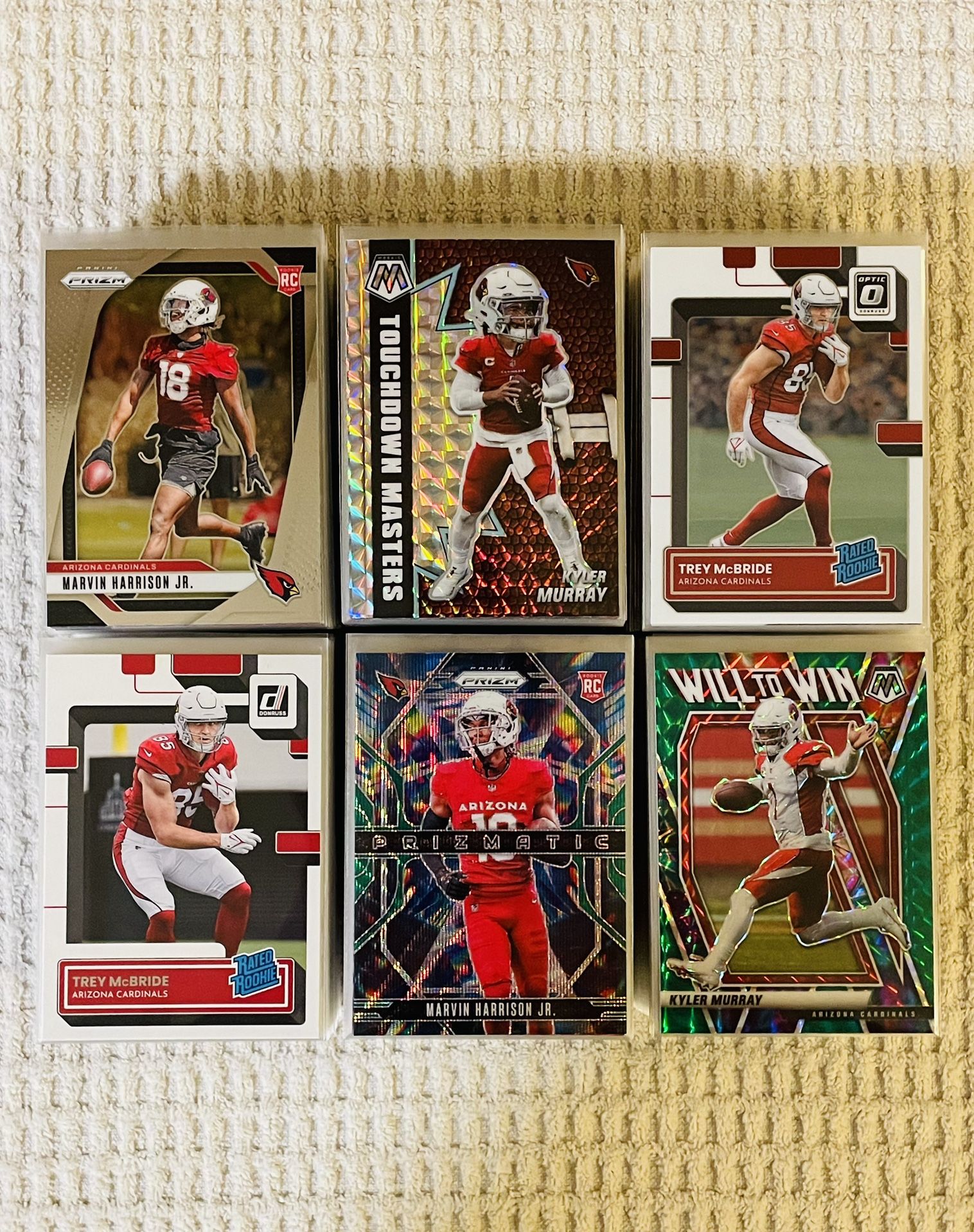 Arizona Cardinals 310 Card Football Lot!