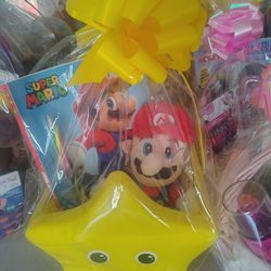 Mario easter basket