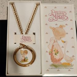 Precious Moments Love One Another Valdawn pendant watch 