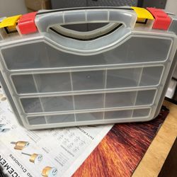 Bins Plastic Storage Organize Containers 10 Total