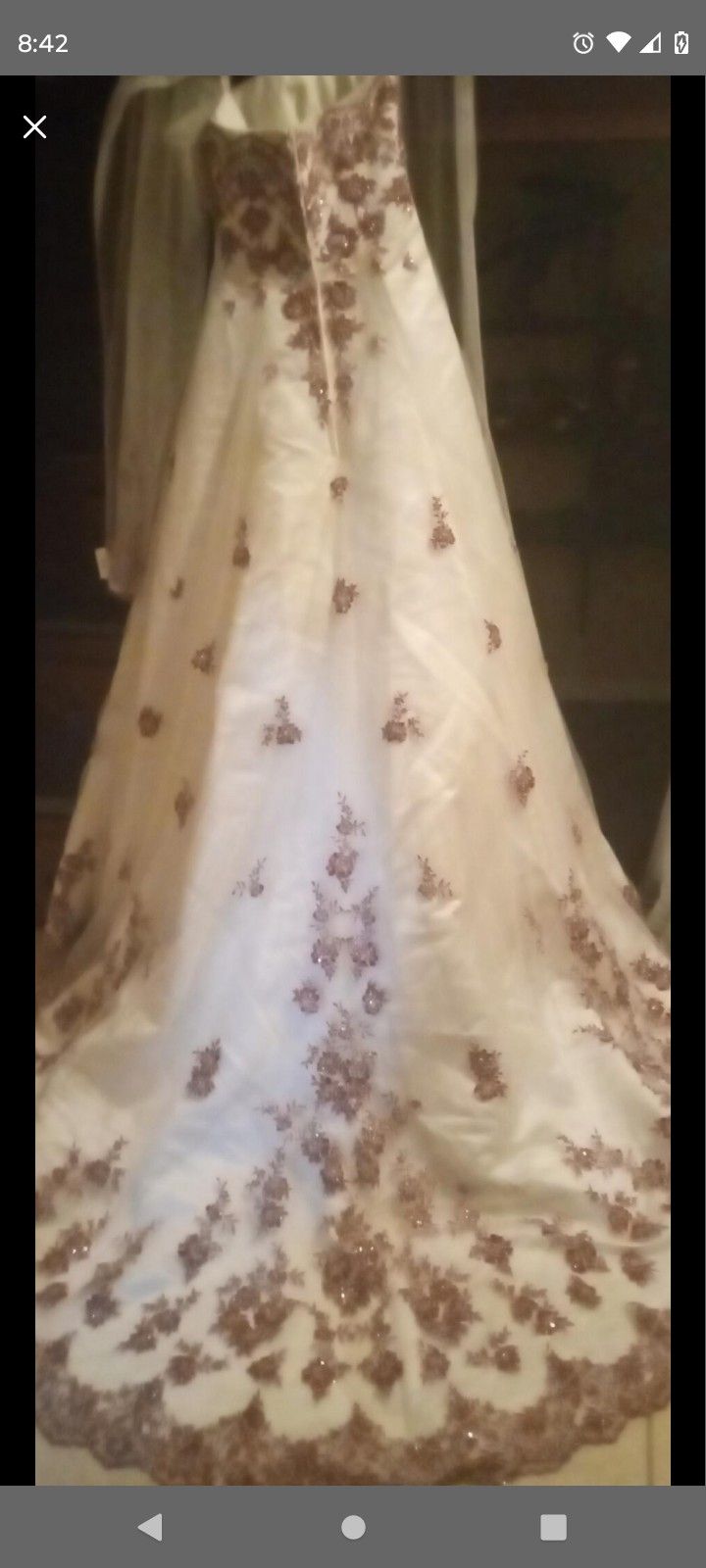 Alfred Angelo Wedding Dress/Accessories 