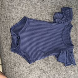 Baby Girl Rompers Ruffle Short Sleeve Bodysuit