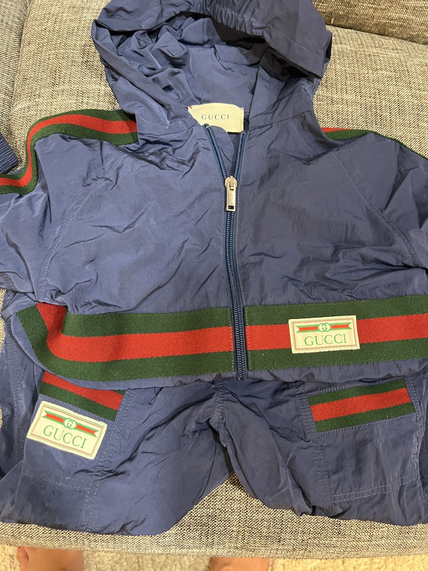 Gucci Windbreaker Outfit Kids Size 5