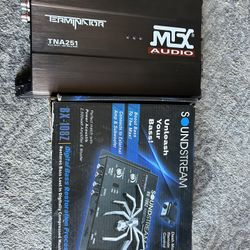 Mtx Audio Amplifier And Sound Stream Epicenter