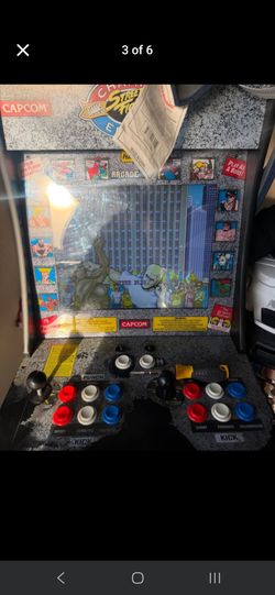 Arcade Street Fighter 2 1UP 3 in 1