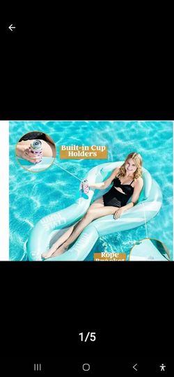 Sale!!💧New SLOOSH - Inflatable Pool Lounger 68in-up to 200lbs ( Reseda ca 91335)